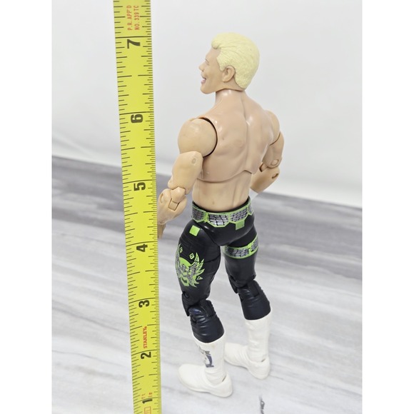 WWE‎ Mattel Elite Unrivaled Cody Rhodes Custom Figure Rare HTF AEW NJPW WWF - Picture 4 of 4